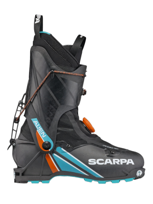 Леки ски обувки за ски-алпинизъм (скимо) и ски туринг, Scarpa Alien